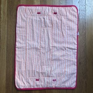 Finn and Emma 100% organic cotton baby blanket